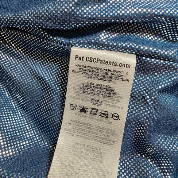 Columbia Interchange Omni-Tech Omni-Heat Jacket Men's Large Full Zip Hooded Blue - Picture 10 of 15